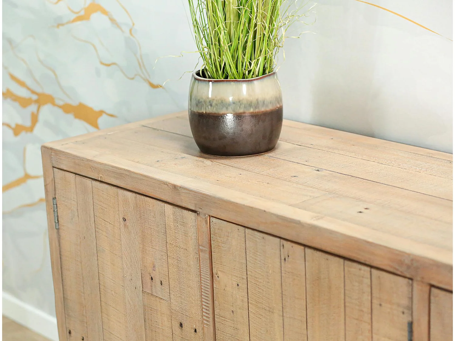 Buffet en bois recyclé 3 portes AUCKLAND