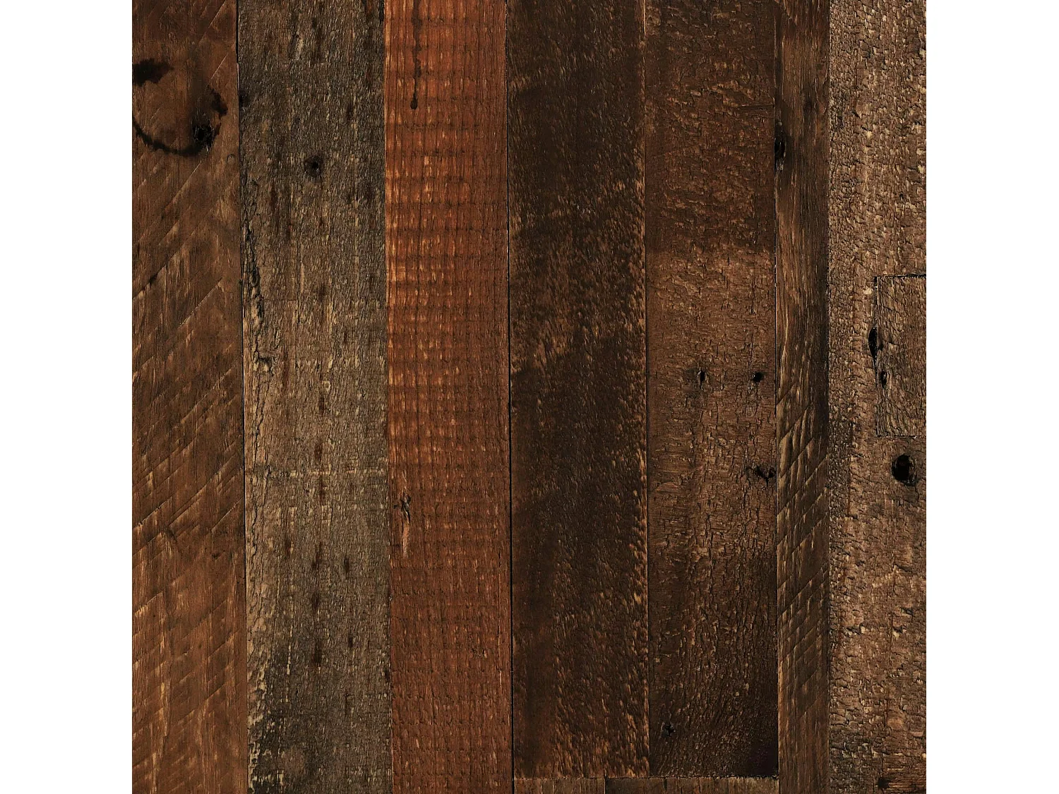 Buffet en bois recyclé piètement effet laiton vieilli ADÉLAÏDE