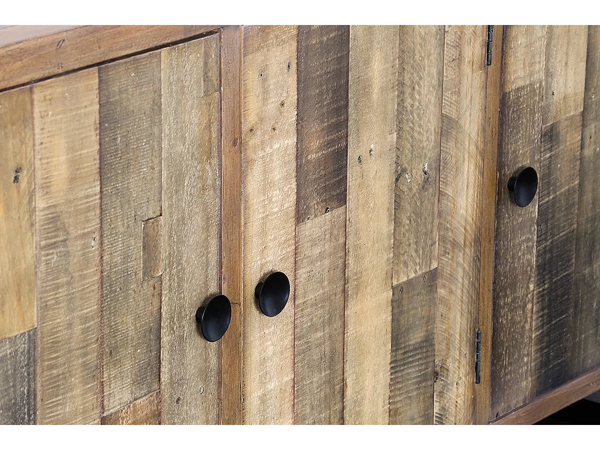 Buffet en bois recyclé 3 portes BRISBANE