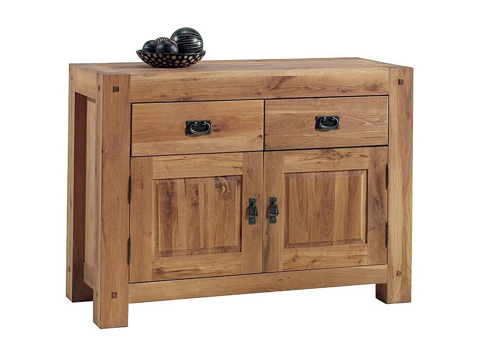 Buffet bahut chêne 2 portes 120cm FJORD