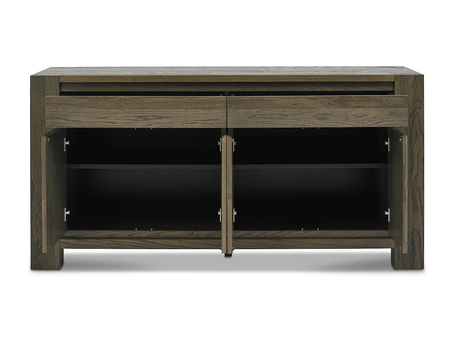 Buffet en bois de chêne fumé ALLEN