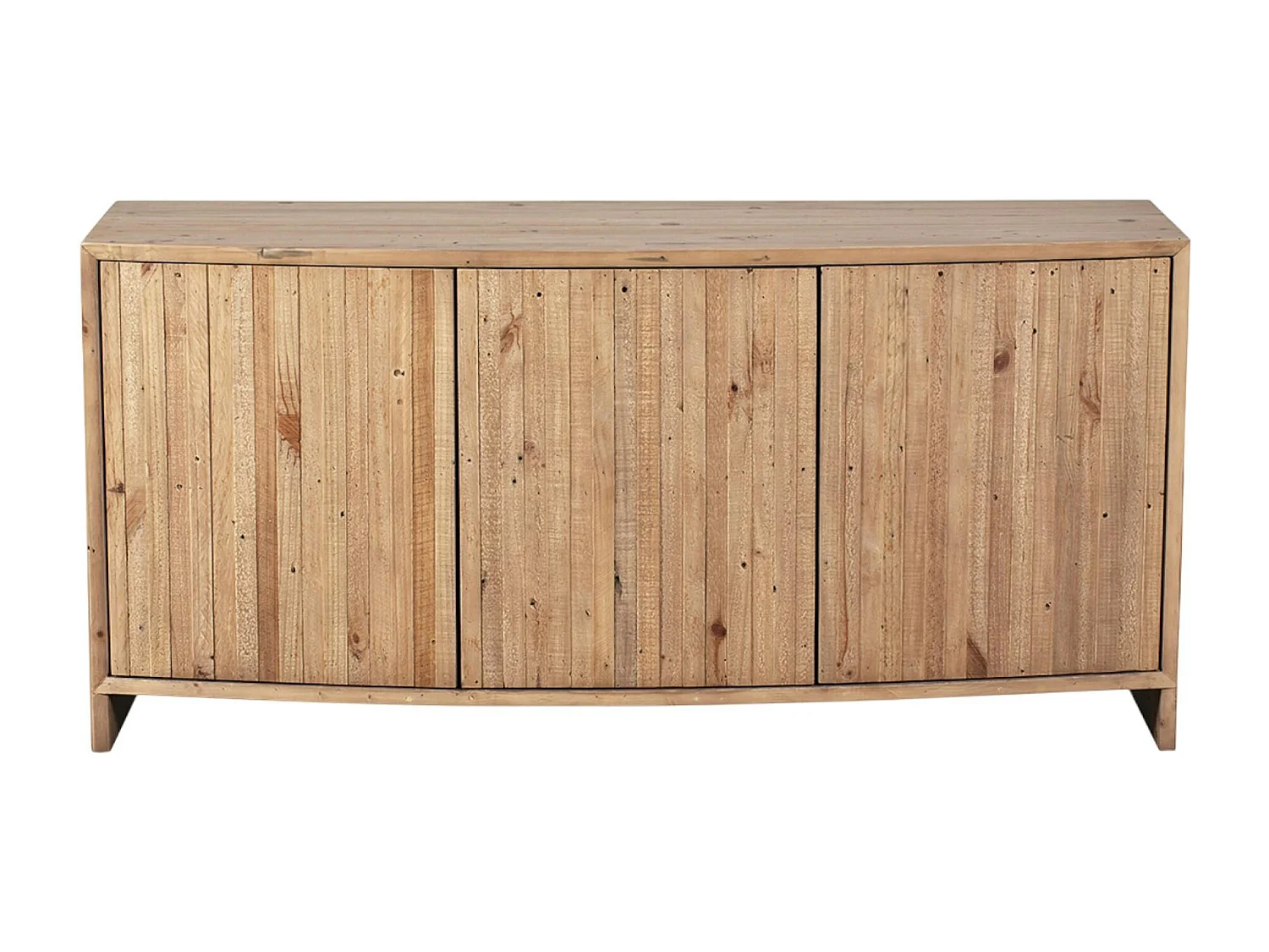 Buffet en bois recyclé FSC 3 portes NELSON