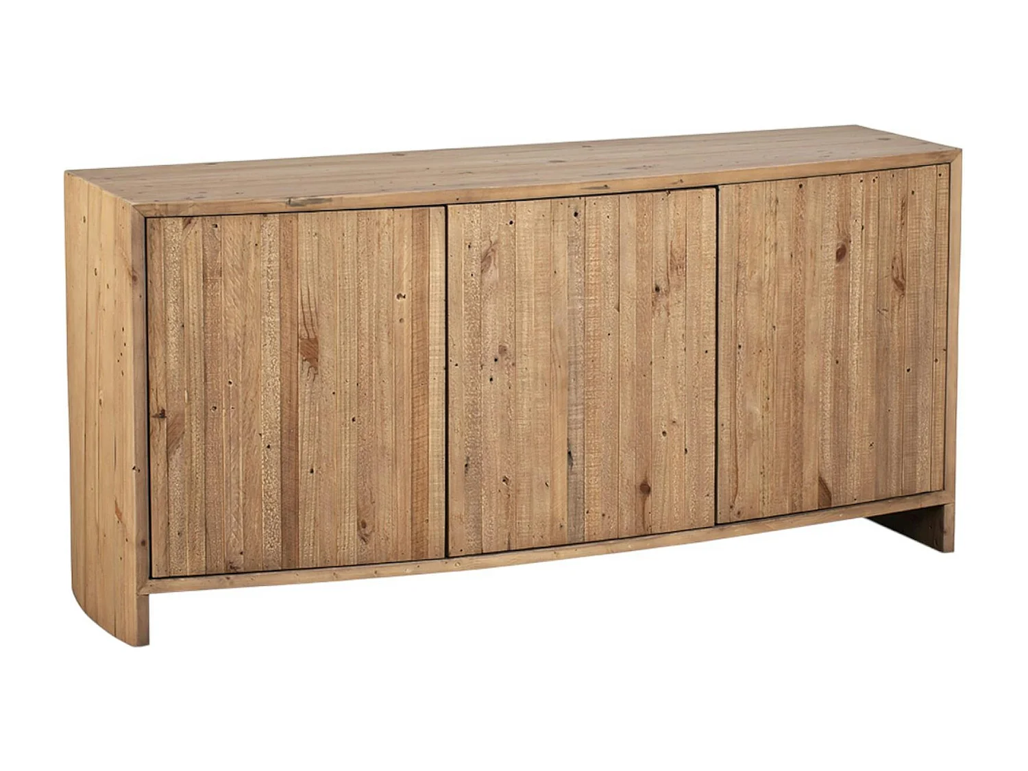 Buffet en bois recyclé FSC 3 portes NELSON