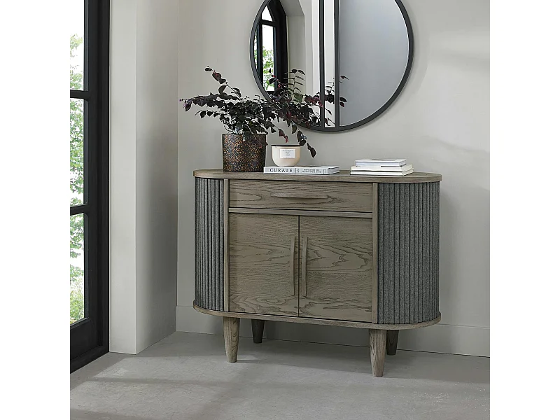 Buffet 2 portes en bois avec accordéon HOUSTON