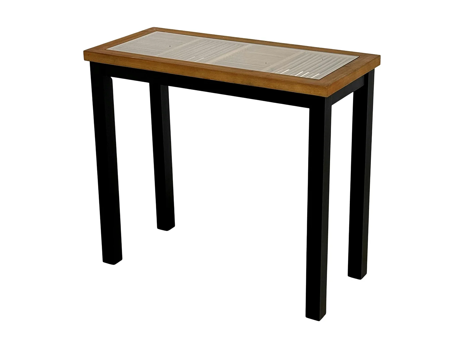 Console en bois et verre ATELIER