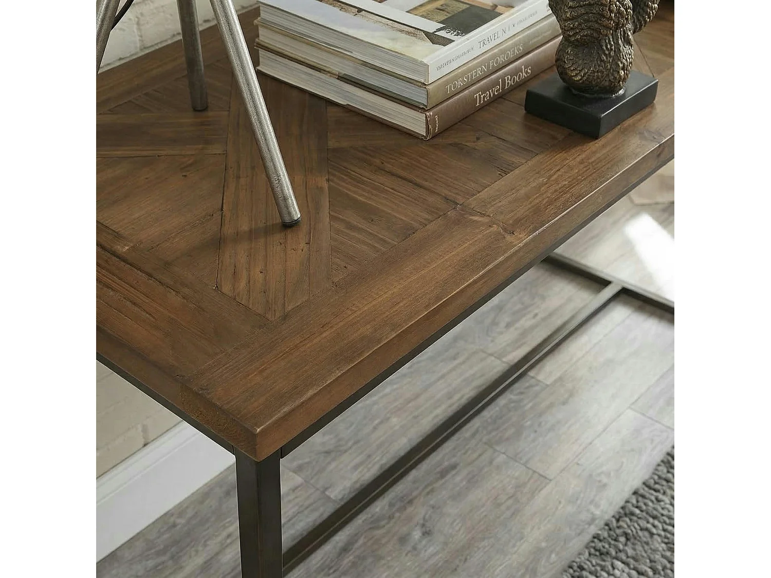 Console marqueterie 110 cm VARSOVIE