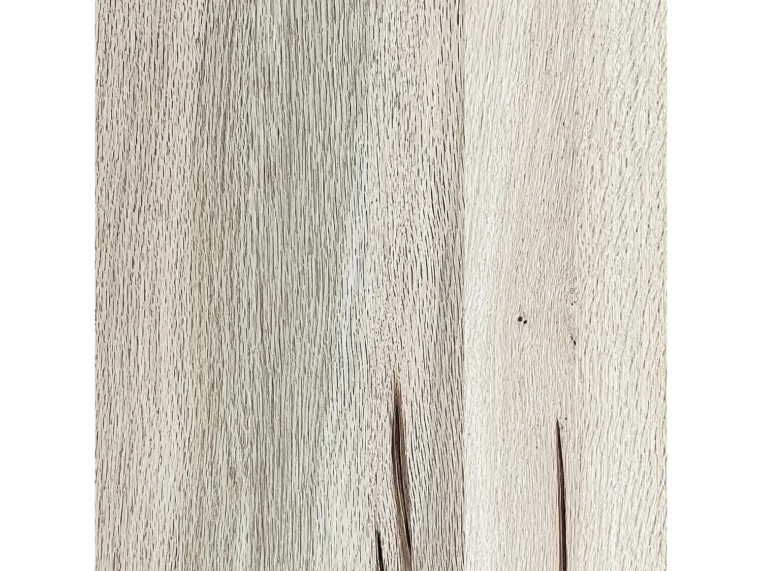 Console en chêne massif blanc PALERME