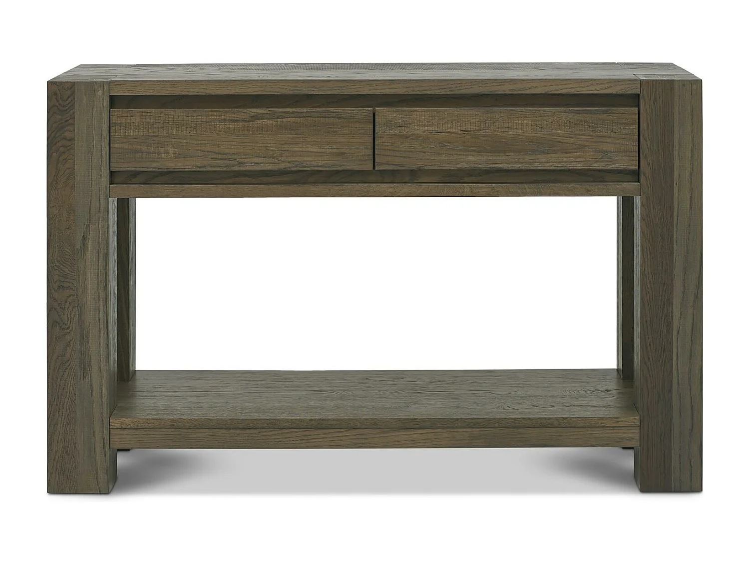 Console en bois de chêne fumé ALLEN