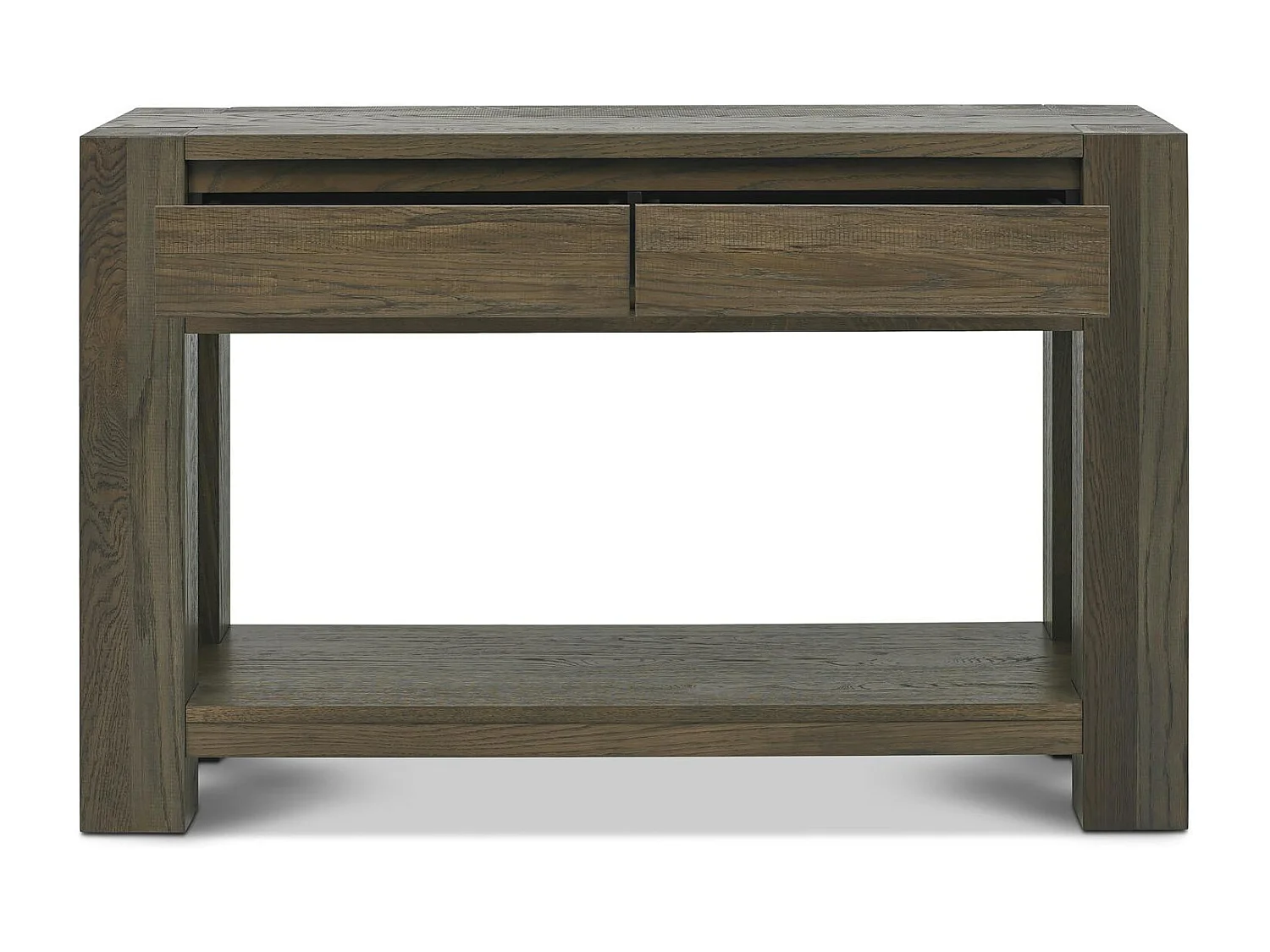 Console en bois de chêne fumé ALLEN