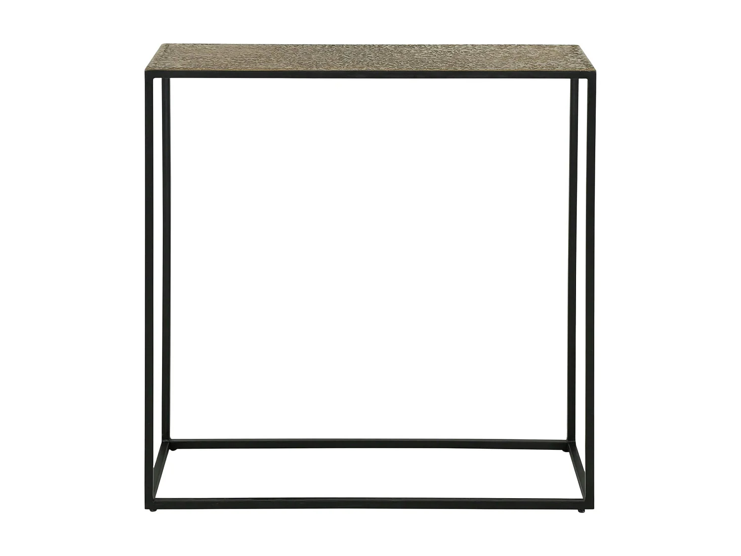 Console de salon en métal finition bronze ancien RALF