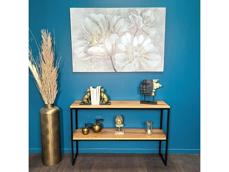 Console en chêne massif huilé PALERME