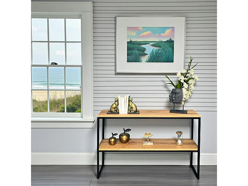 Console en chêne massif huilé PALERME