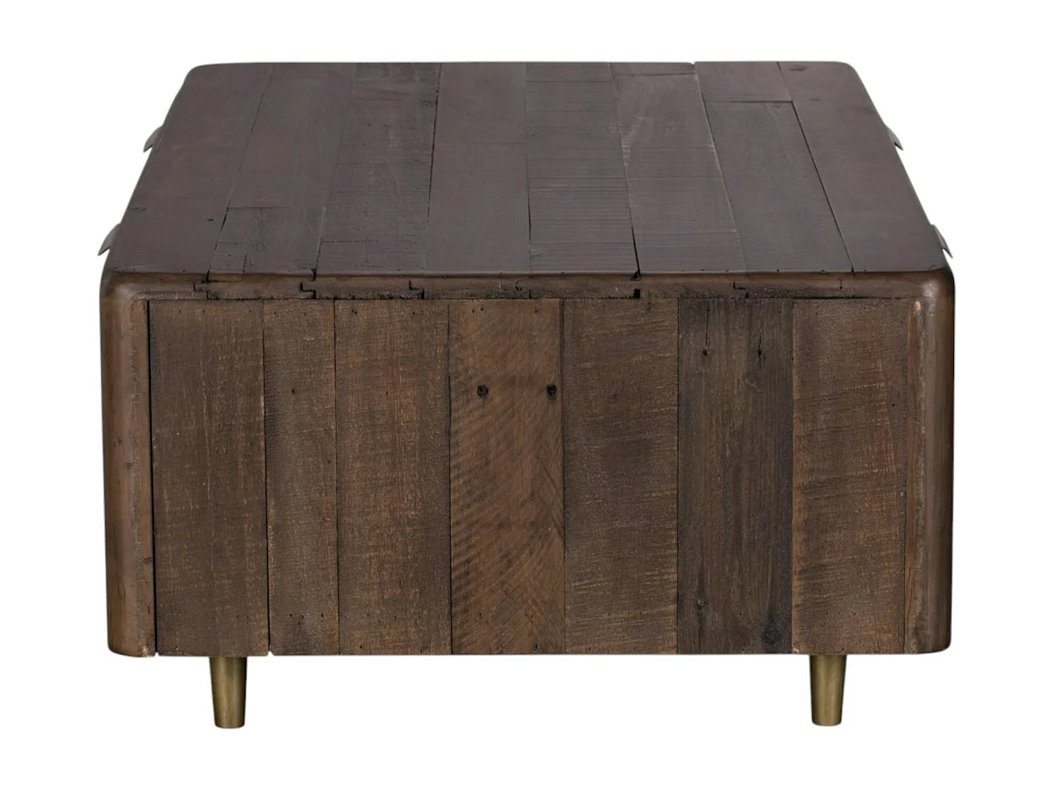 Table basse bois recyclé brun QUEENSTOWN