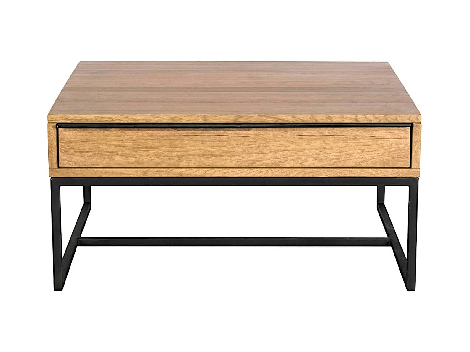 Table basse carrée 2 tiroirs VOLGA