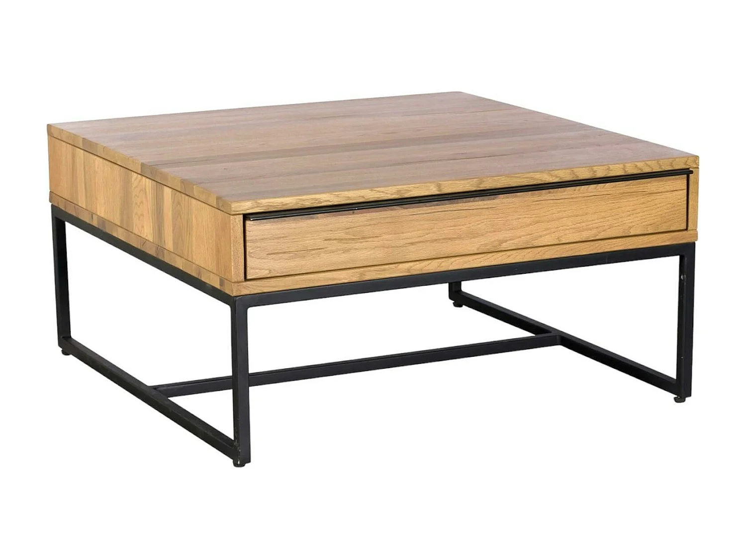 Table basse carrée 2 tiroirs VOLGA