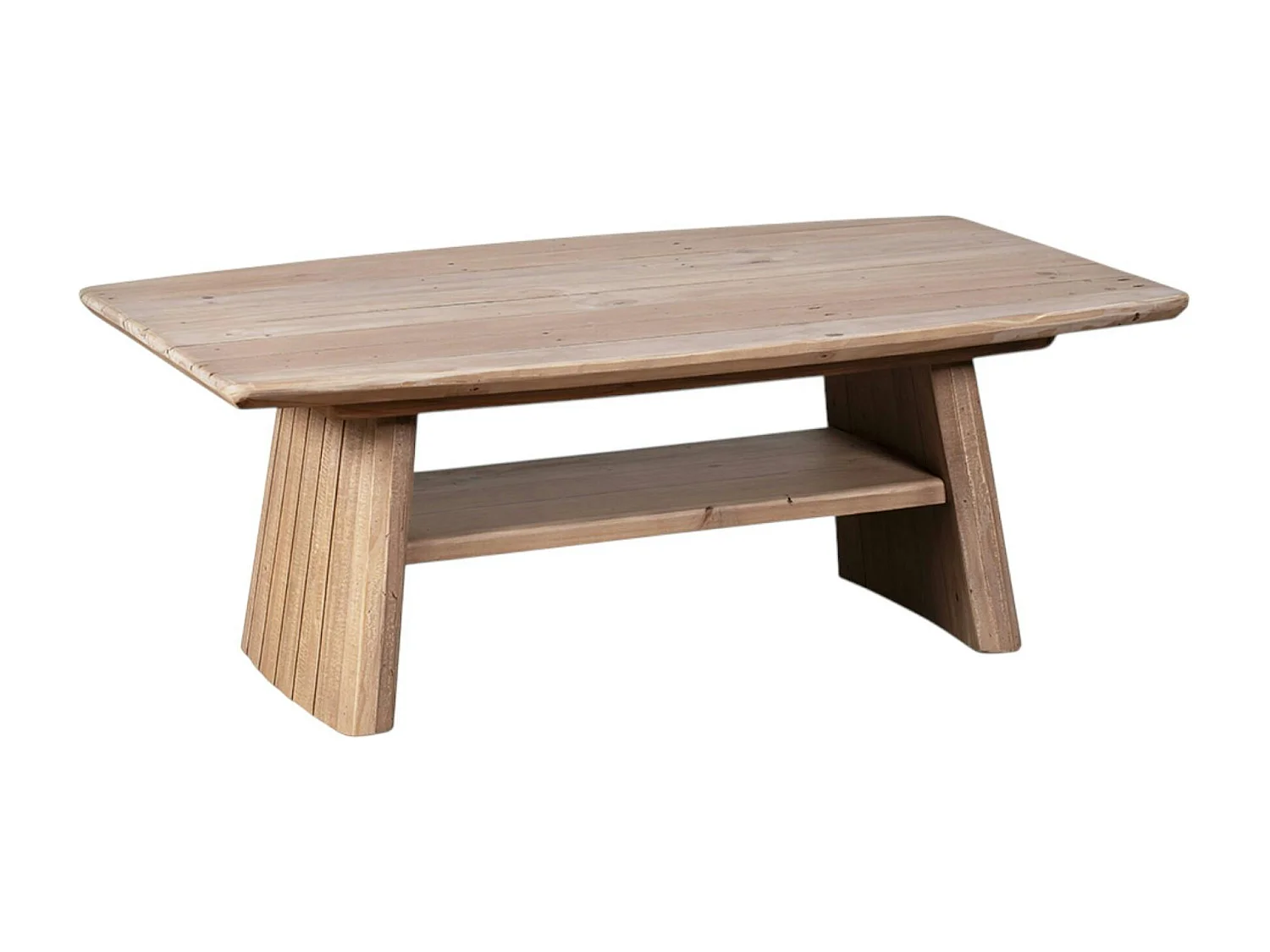 Table basse en bois recyclé FSC NELSON