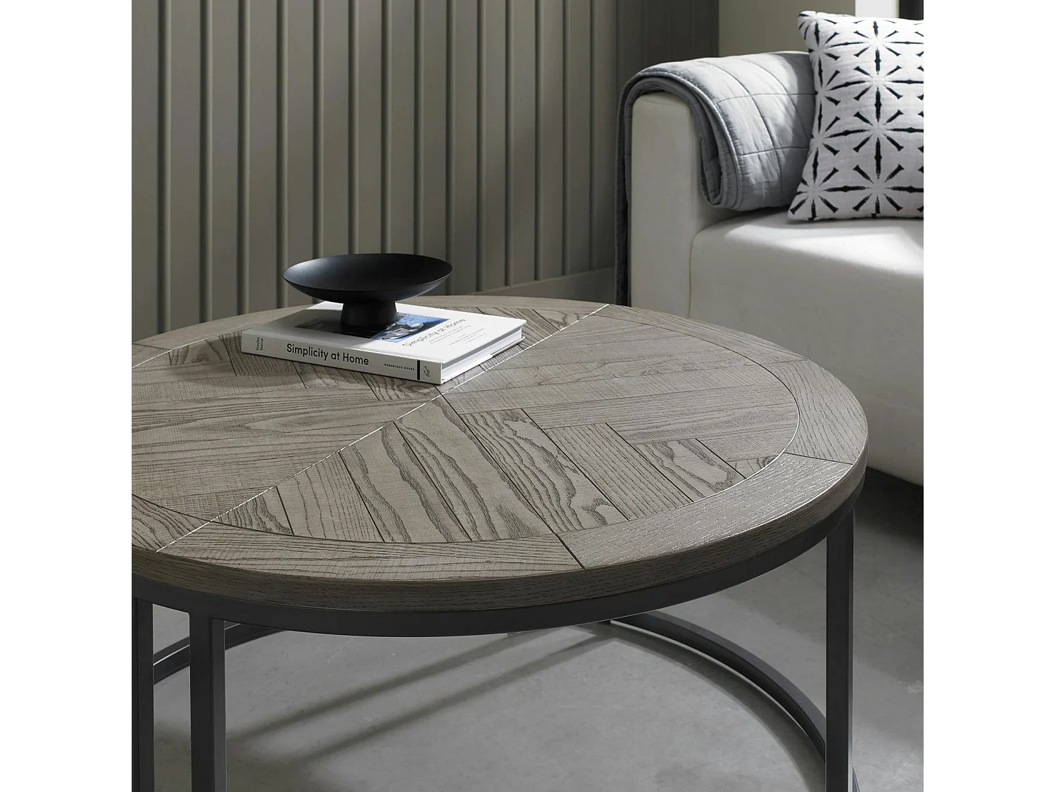 Table basse ronde HOUSTON