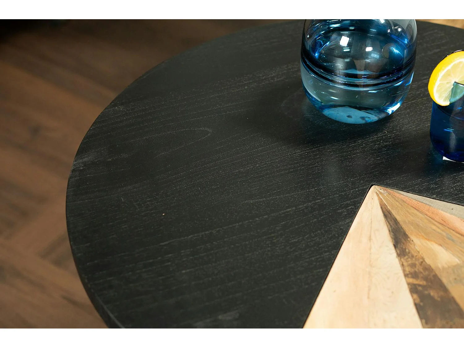 Table basse gigogne ronde DUMAI