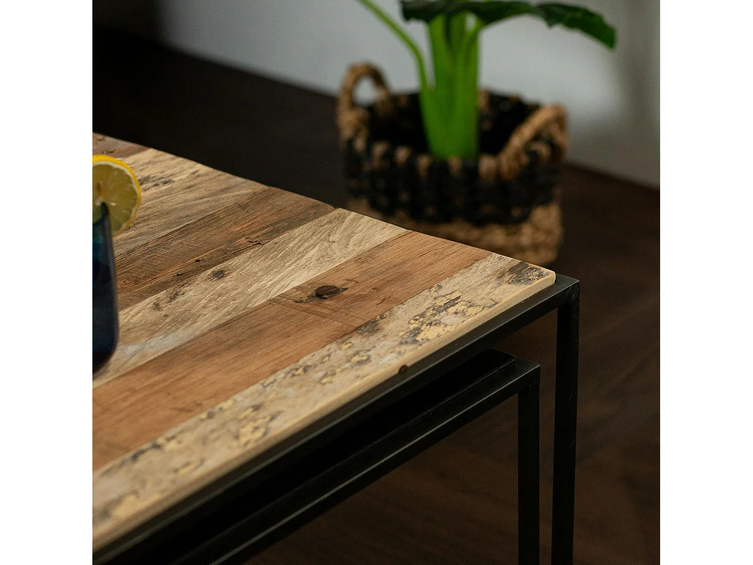 Table basse gigogne carrée DUMAI