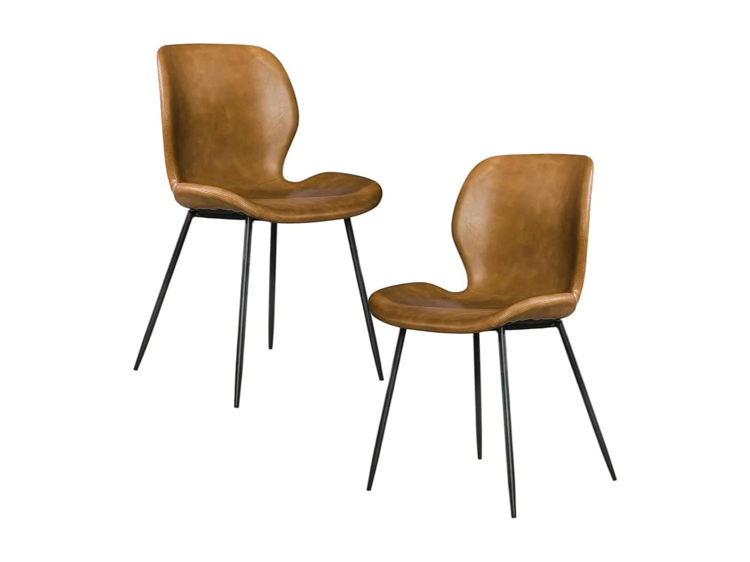 Chaise camel (lot de 2) MELBOURNE