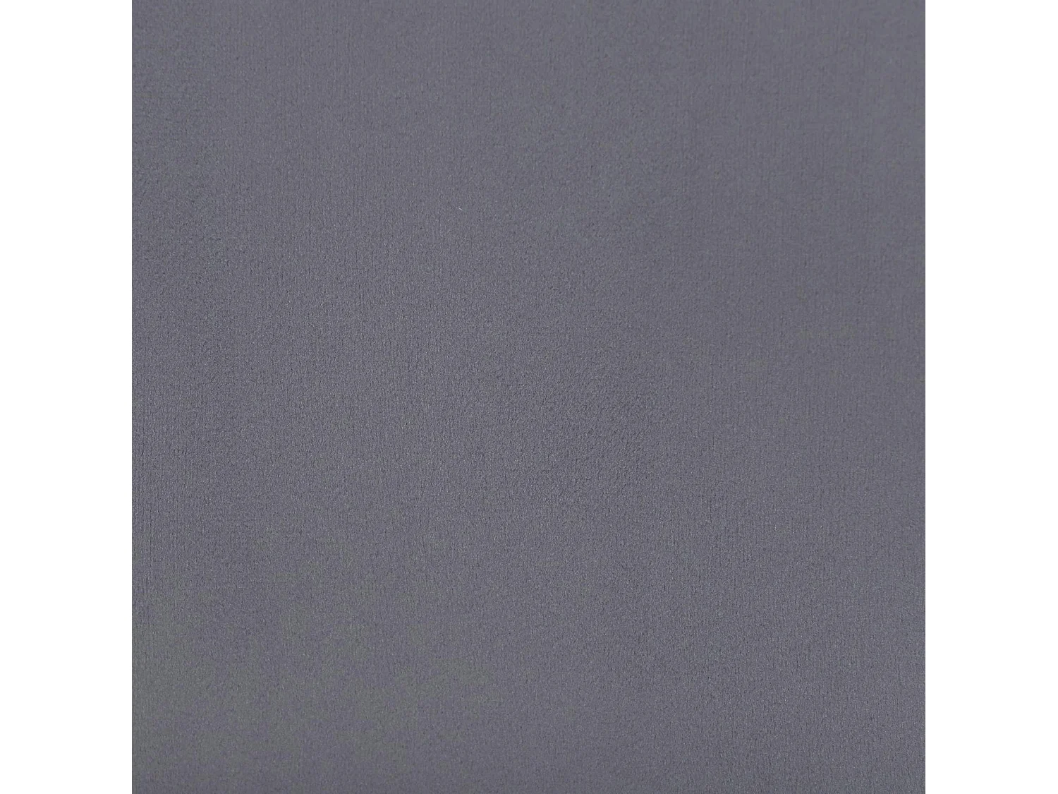 Chaise pivotante moderne en velours gris OKA (Lot de 2)