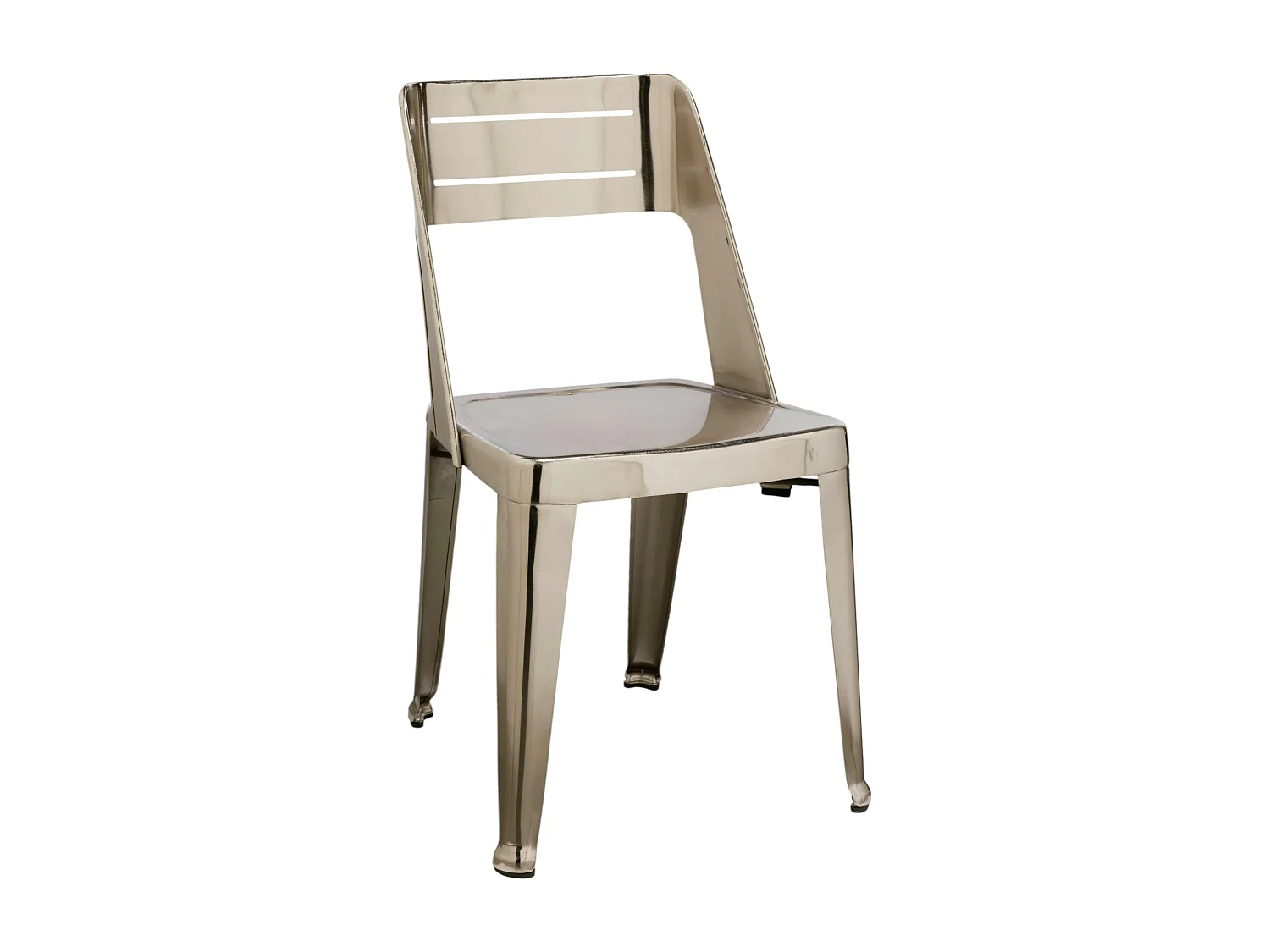 Chaise design chrome (lot de 2) HELSINKI