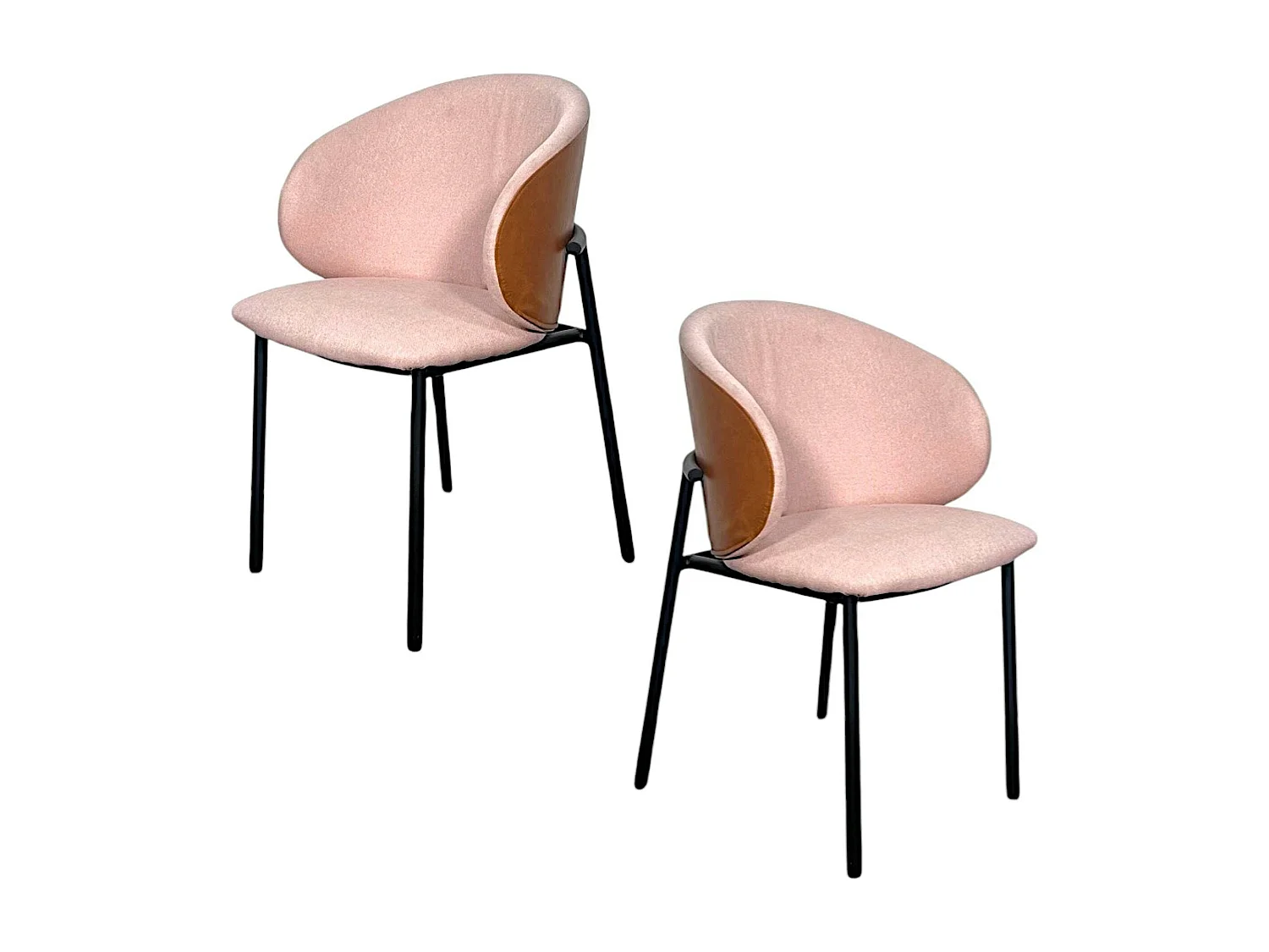 Chaise design rose (lot de 2) HAWAI