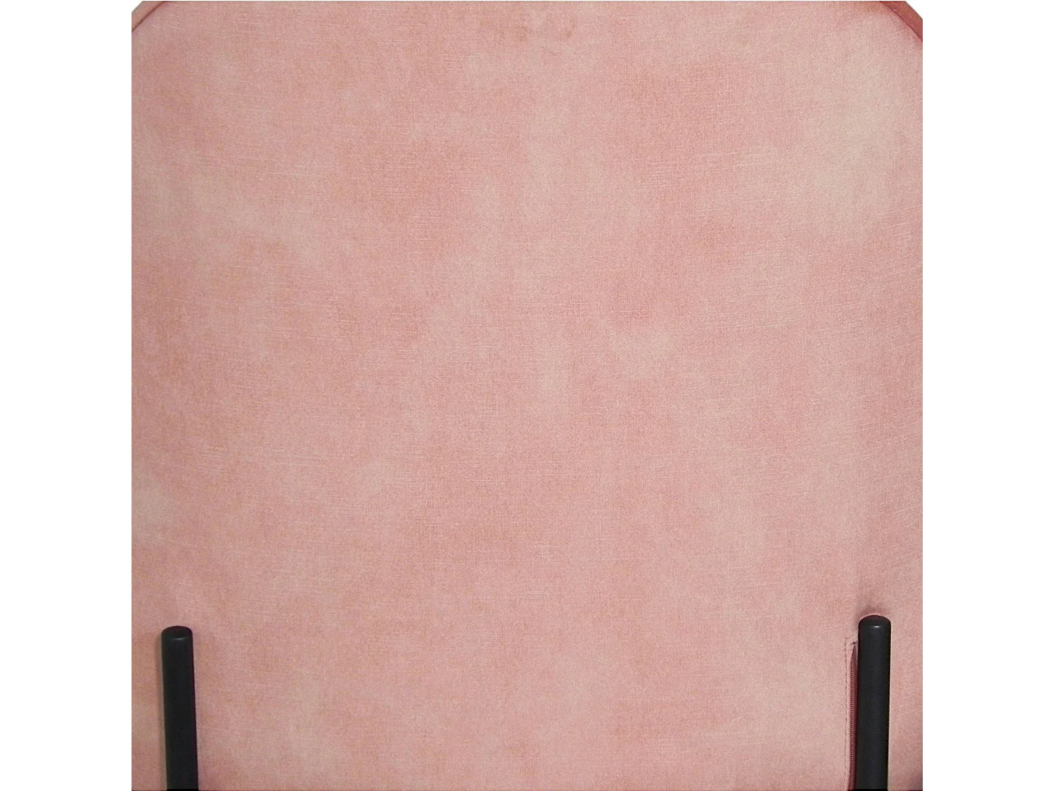 Chaise contemporaine en velours rose pâle FLORENCE (lot 2)