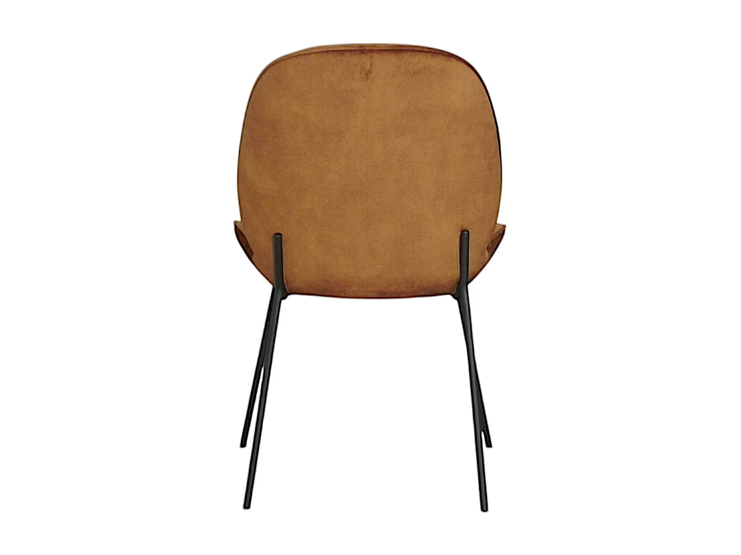 Chaise contemporaine en velours doré FLORENCE (lot 2)