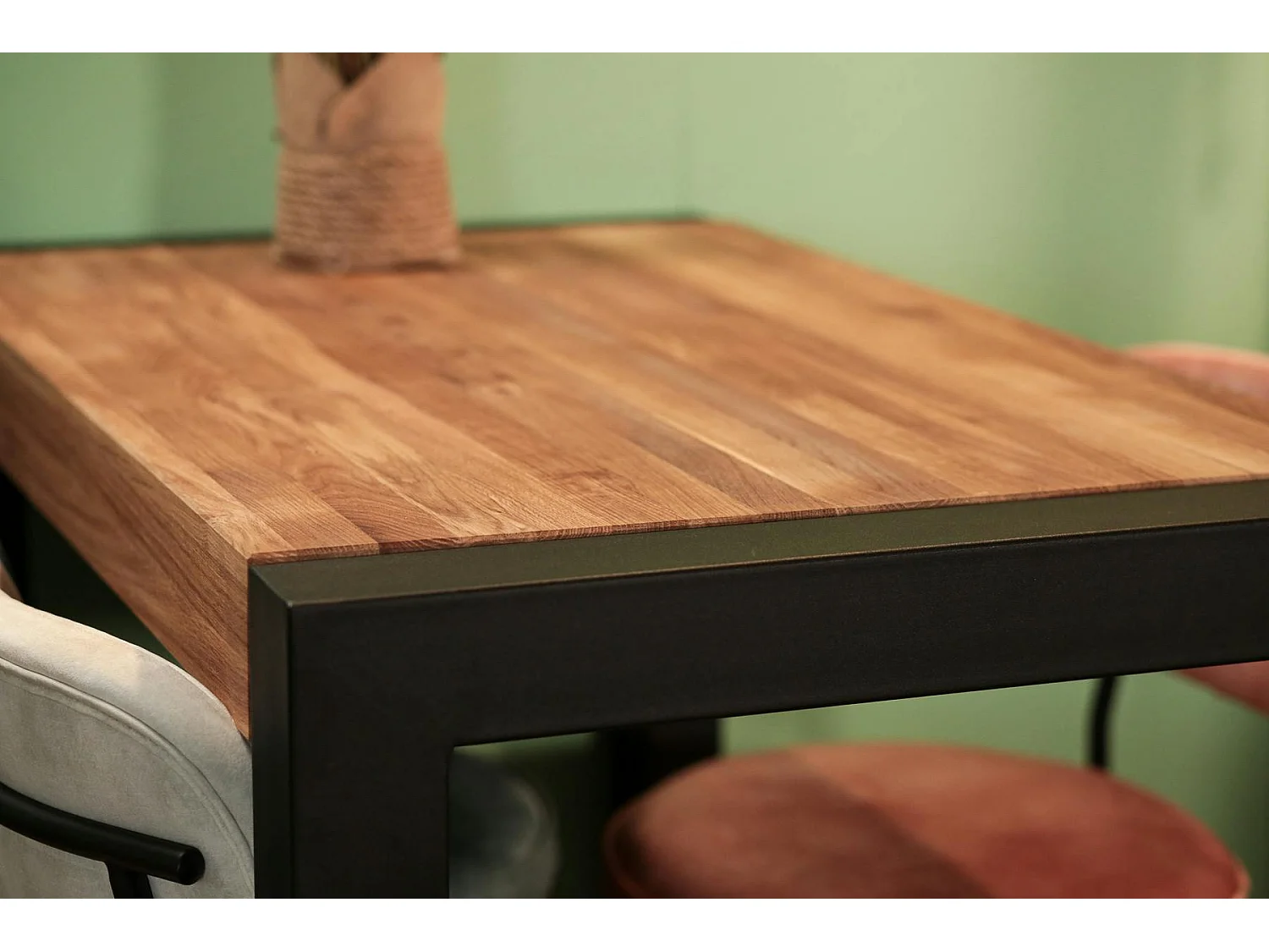 Mange-debout en chêne huilé 120 cm FERSCOTT 2