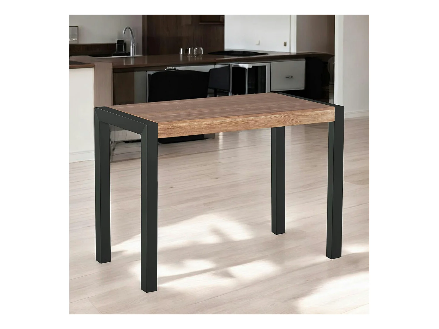 Table haute en chêne huilé 150 cm FERSCOTT 2