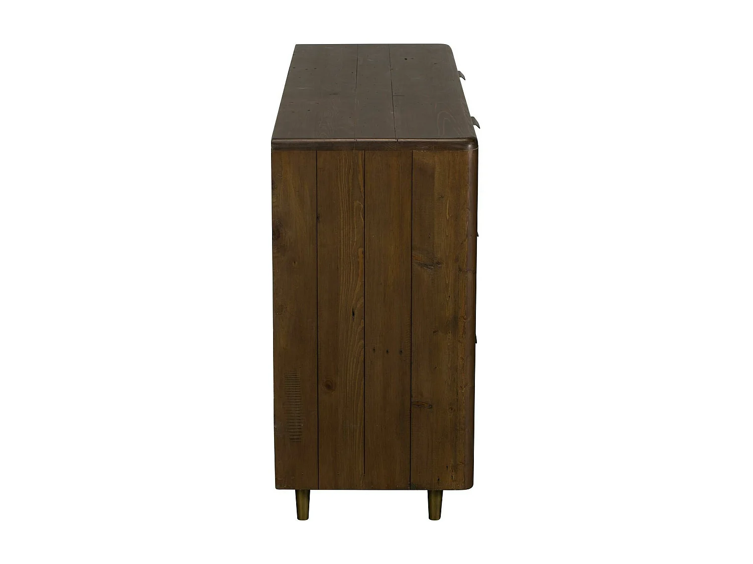 Commode bois recyclé brun 6 tiroirs QUEENSTOWN