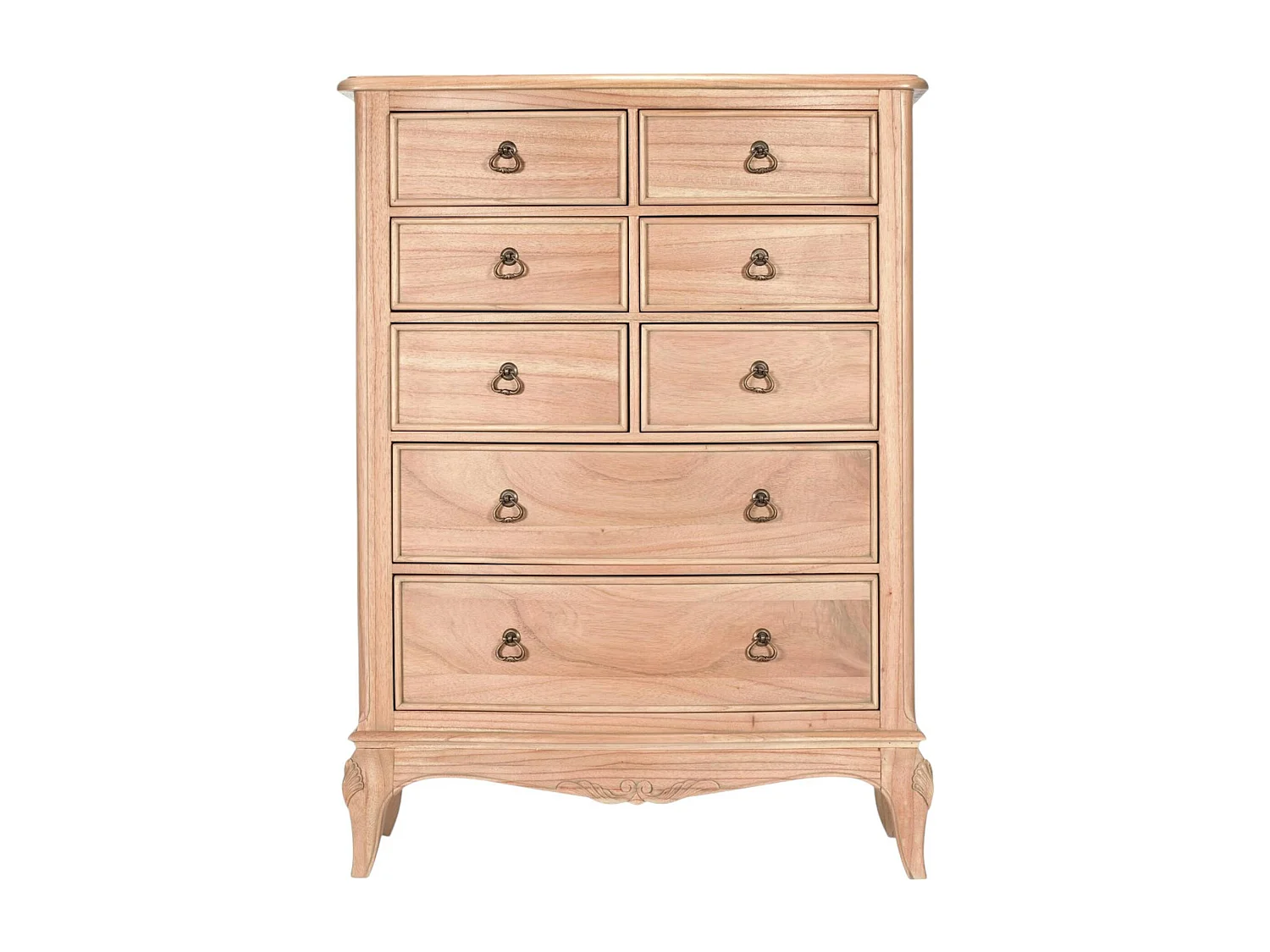 Commode en bois 8 tiroirs BLOIS