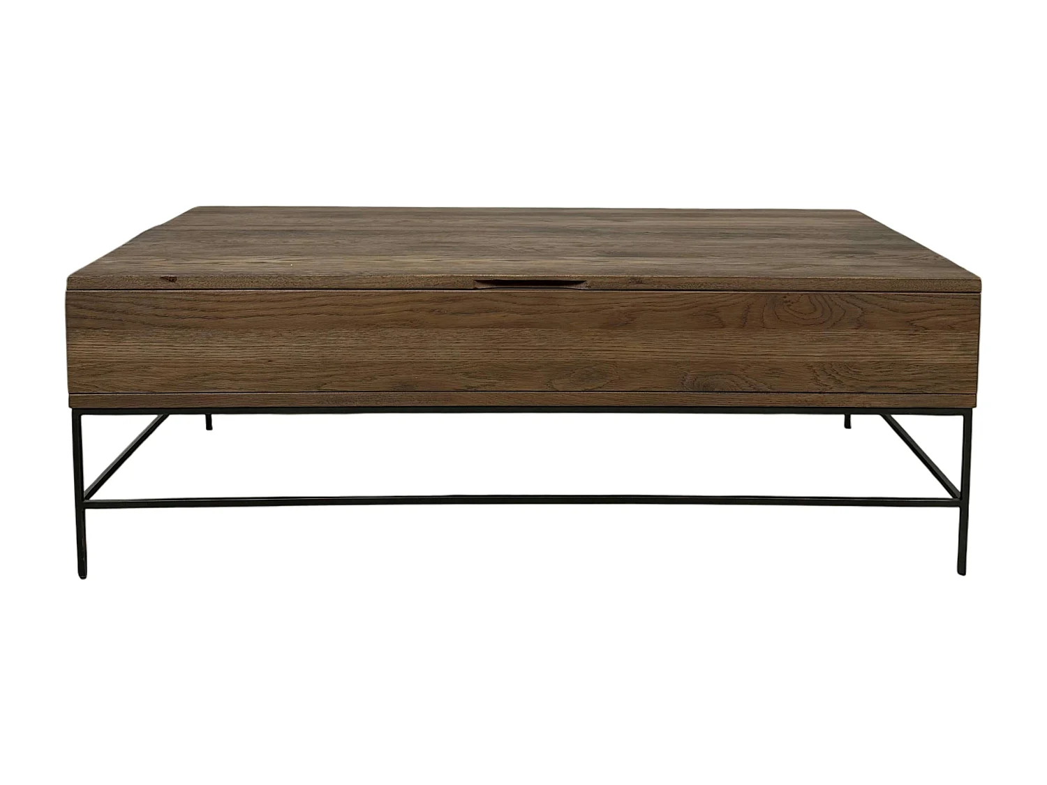 Table basse relevable chêne massif HUDSON