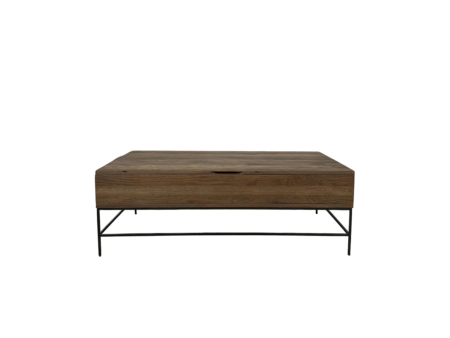 Table basse relevable chêne massif HUDSON
