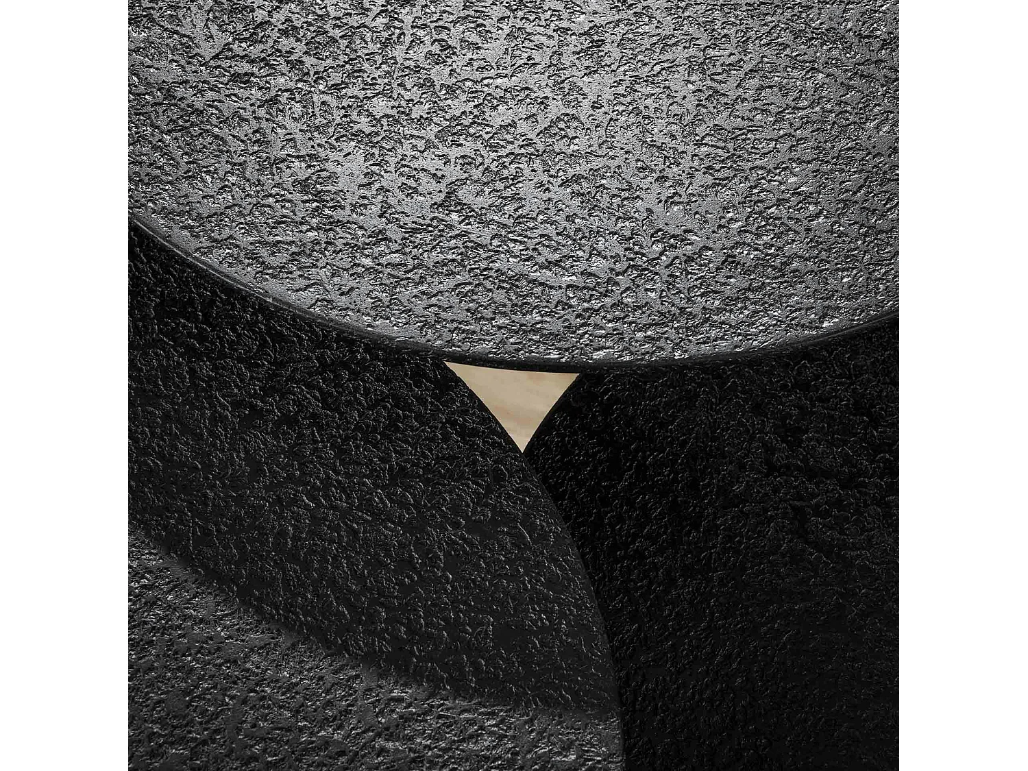 Petite table de salon anthracite (lot de 3) RALF