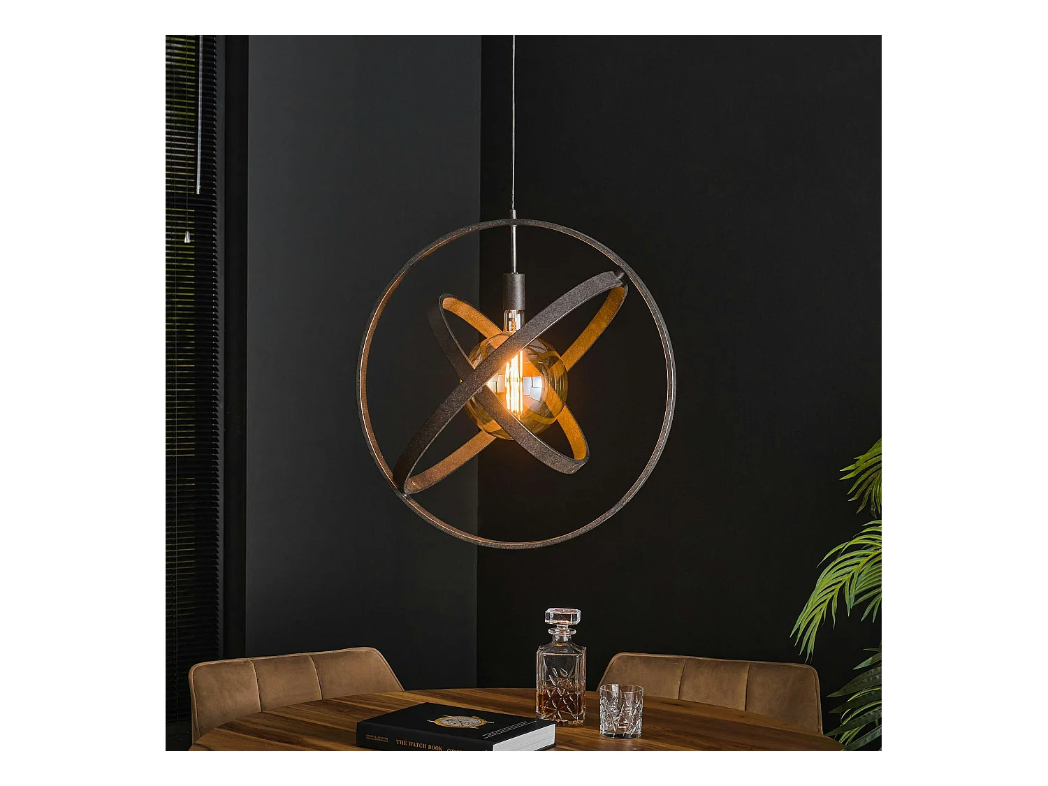 Suspension vintage 1 anneau RALF