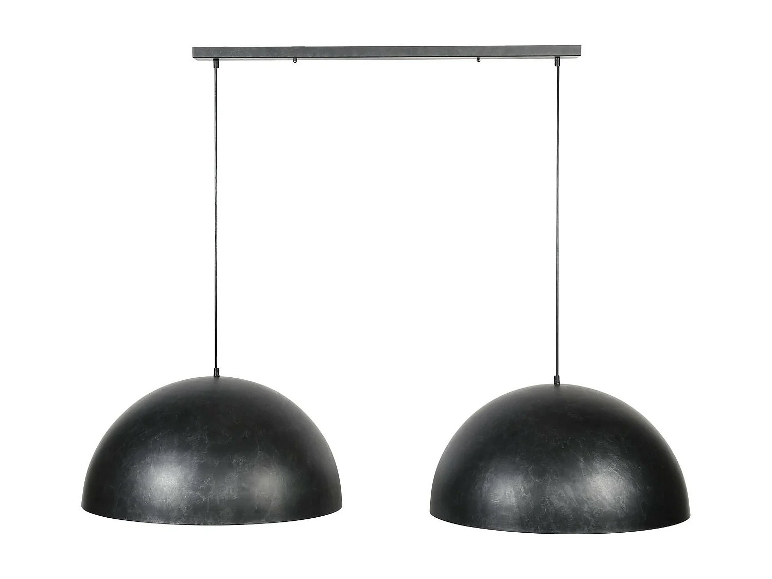 Suspension contemporaine 2 dômes NIAGARA