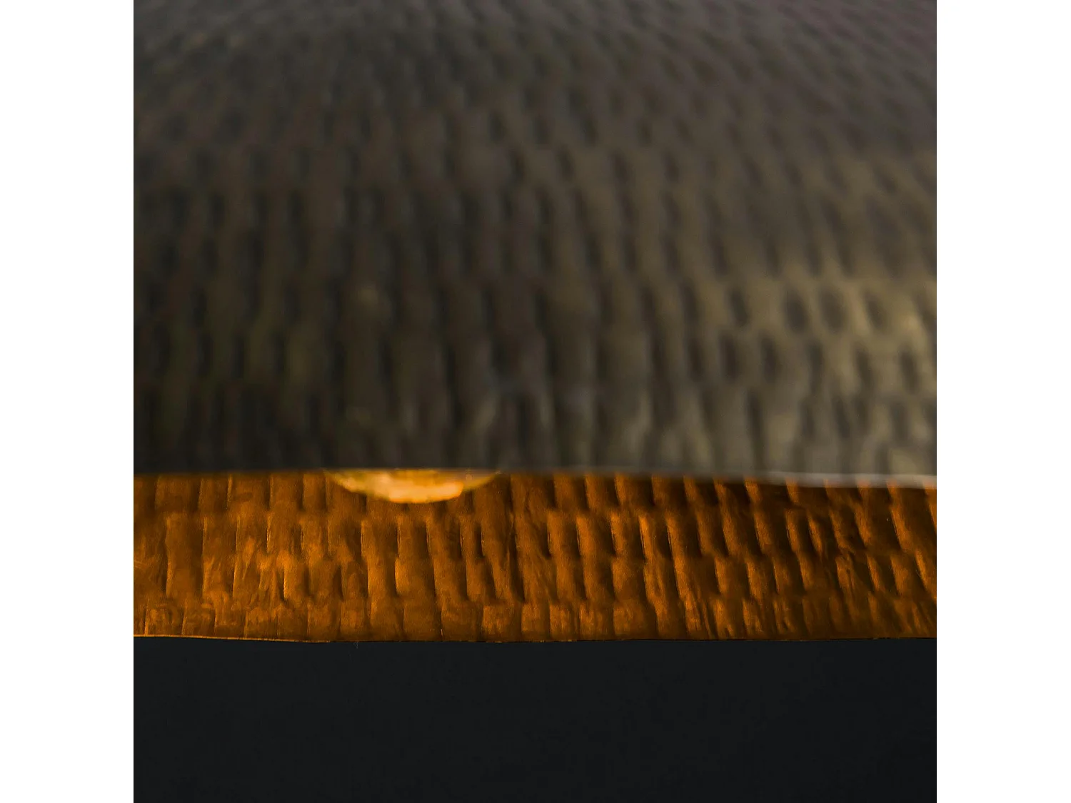 Grande suspension de table à manger en métal TRIBECA