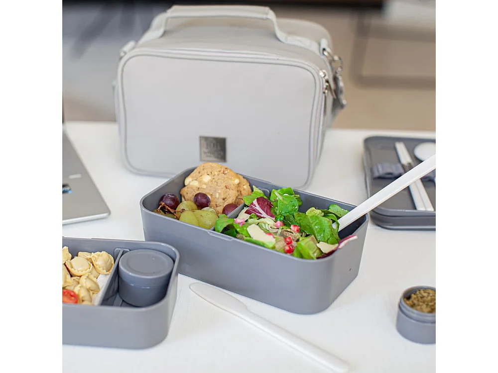 Bento Encastrable 1,5 l gris carbone