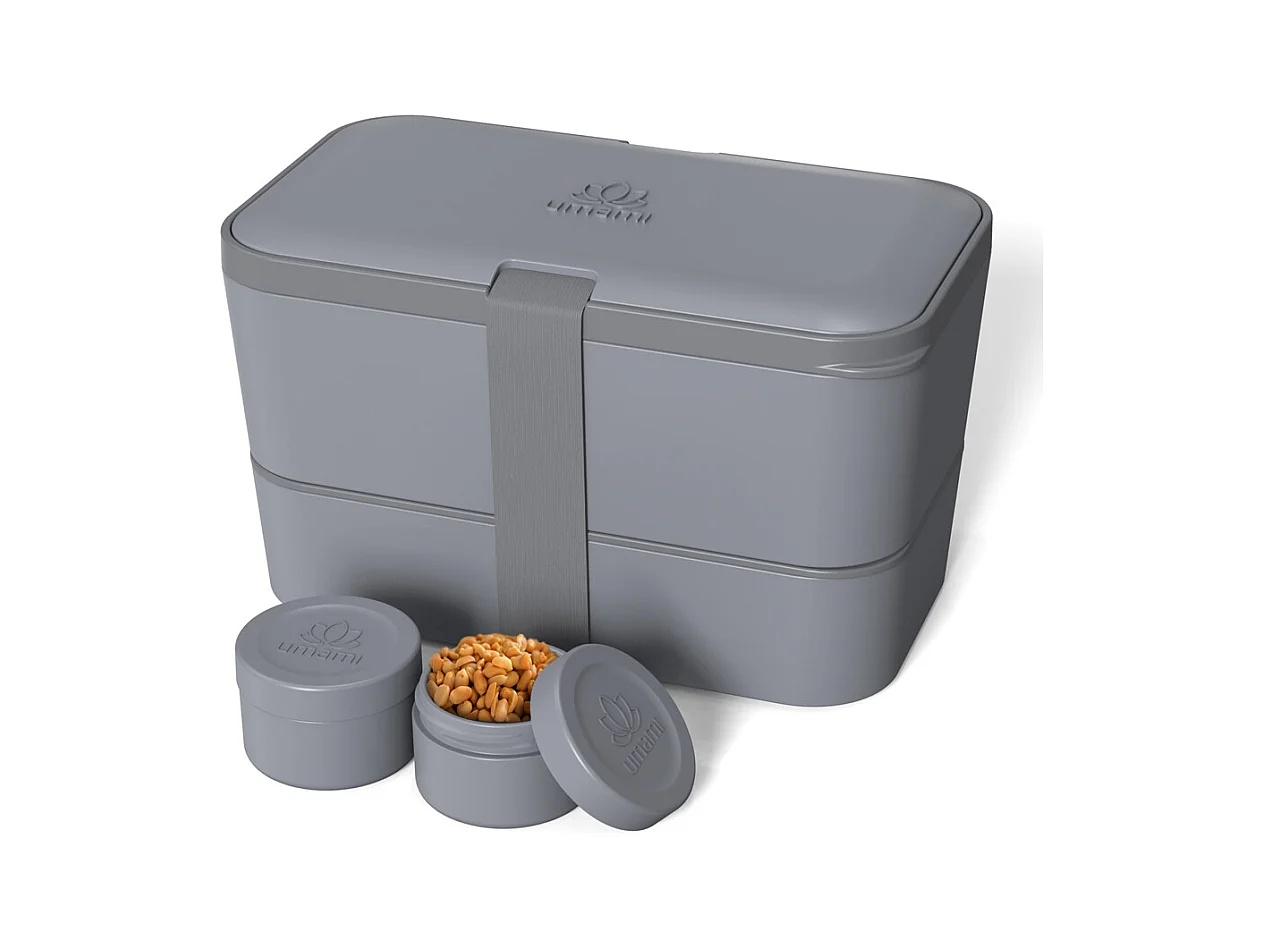 Bento Encastrable 1,5 l gris carbone