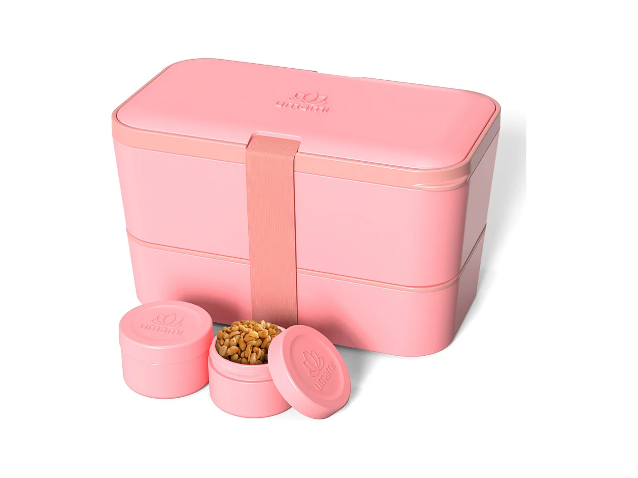 Bento Encastrable 1,5 l rose corail