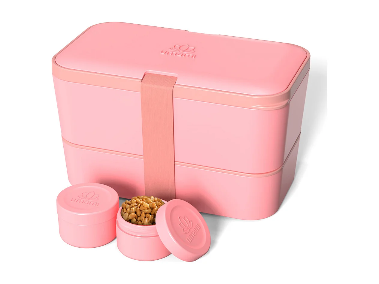 Bento Encastrable 1,5 l rose corail
