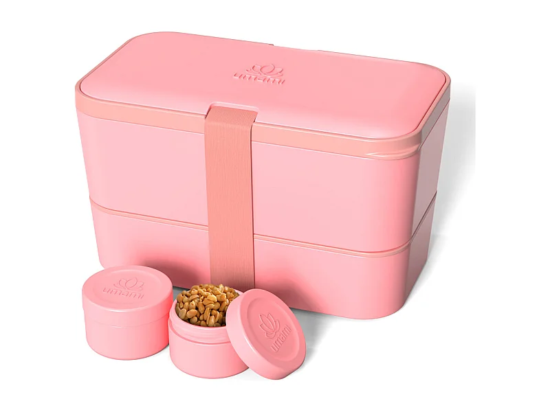 Bento Encastrable 1,5 l rose corail