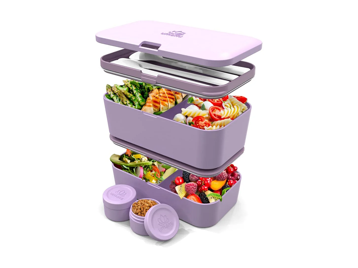 Bento Encastrable 1,5 l violet lavande