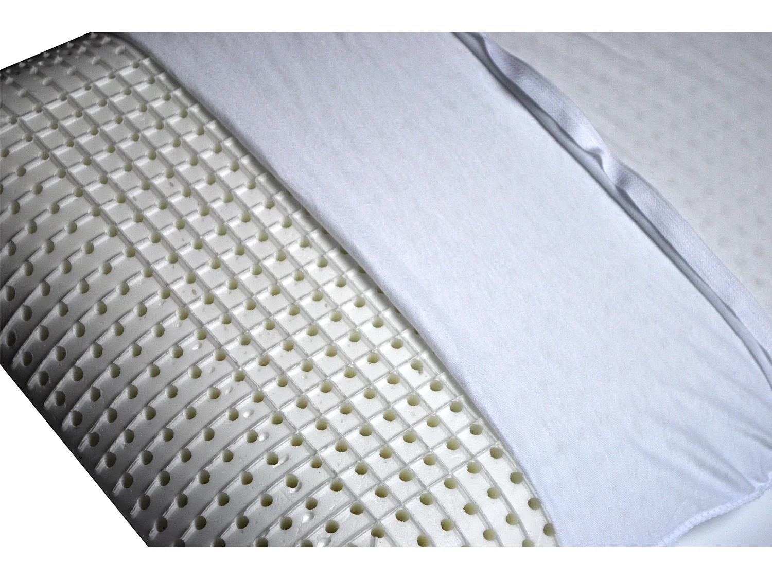 Cuscino memory foam saponetta, guanciale sfoderabile Venice h 13,8 cm