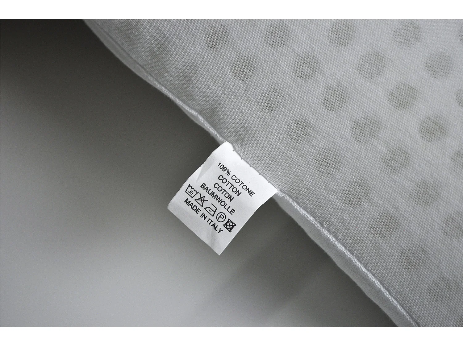 Cuscino memory foam saponetta, guanciale sfoderabile Venice h 13,8 cm