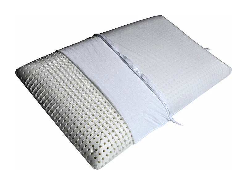 Cuscino memory foam saponetta, guanciale sfoderabile Venice h 13,8 cm