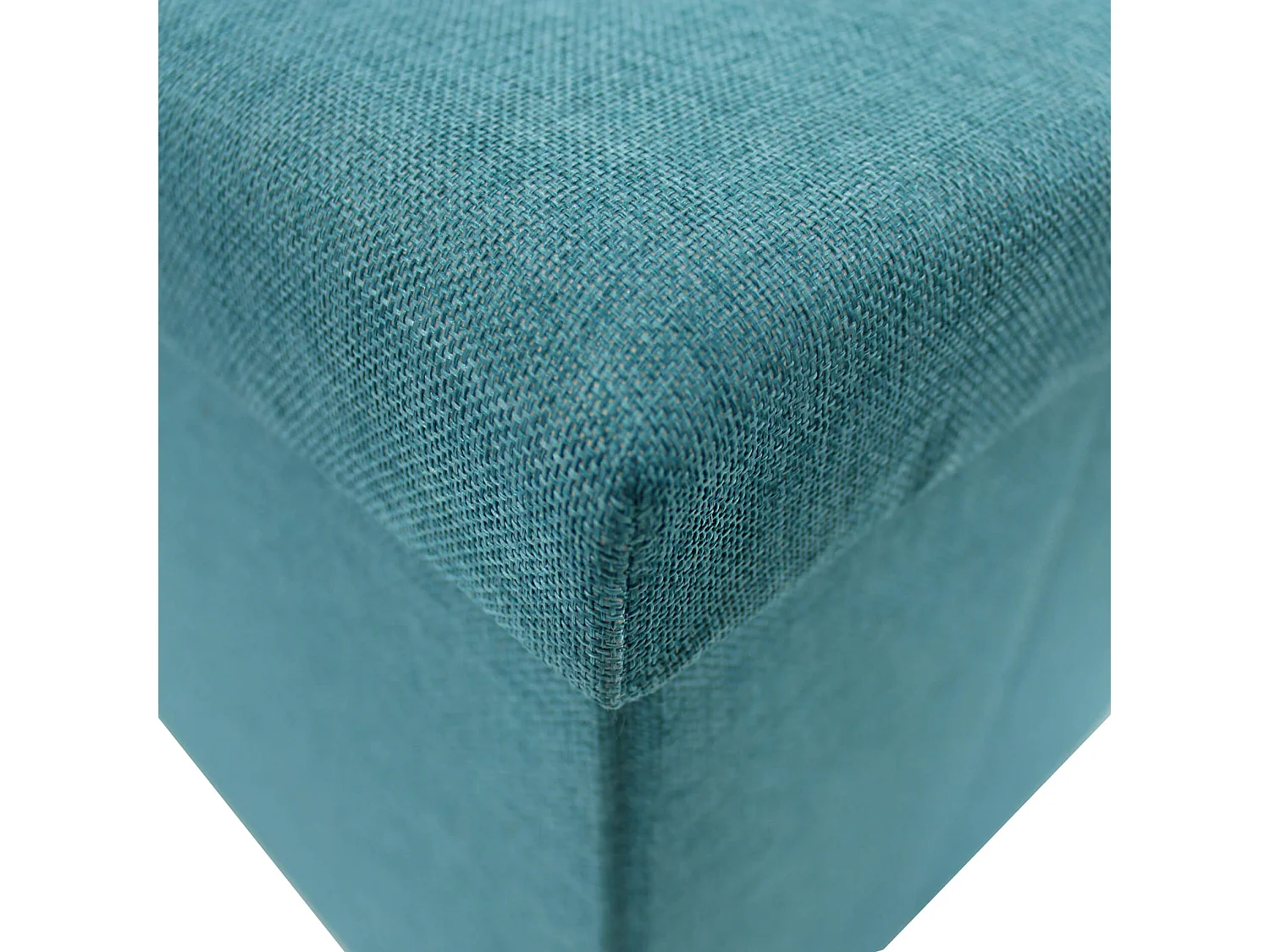 Rebecca Mobili Assento Otomano Dobrável Azul Claro 38x110x38