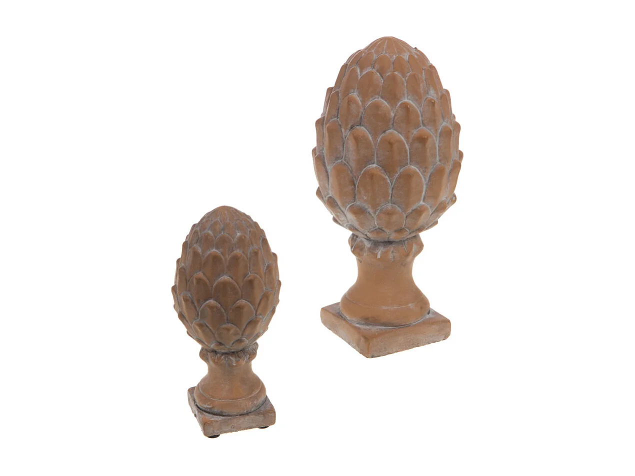 Pomme de pin Terracotta 19,5 cm